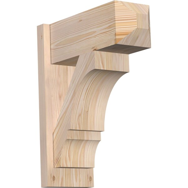 Ekena Millwork Balboa Smooth Craftsman Outlooker, Douglas Fir, 7 1/2"W x 18"D x 22"H OUT08X18X22BOA04SDF - main